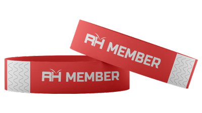 Ruff House Member Wristbands